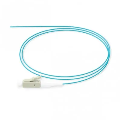 

Pigtail 0,9 мм LC разные режимы mm OM3 нескладные косички AQUA lszh easy strip
