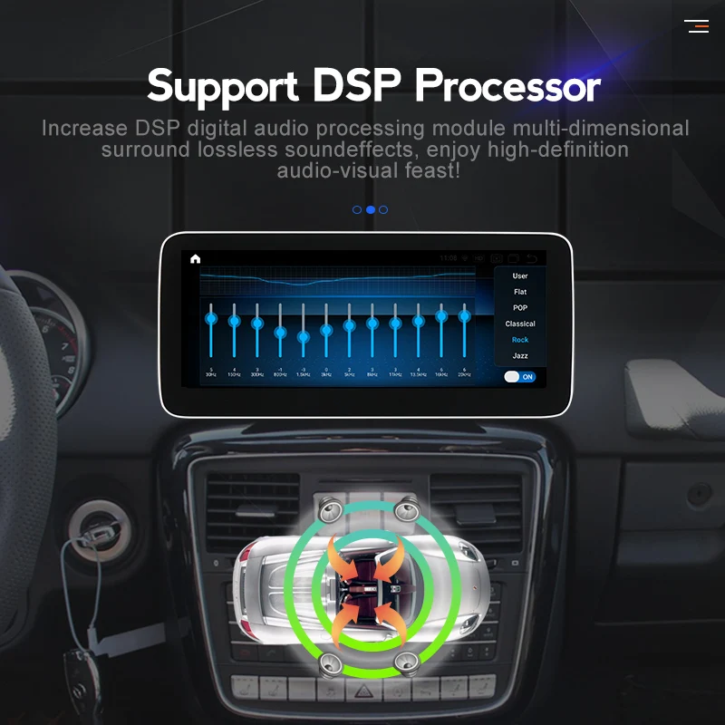 NaviFly Snapdragon 662 8G + 256G Android 11 Универсальный Автомобильный мультимедийный плеер для