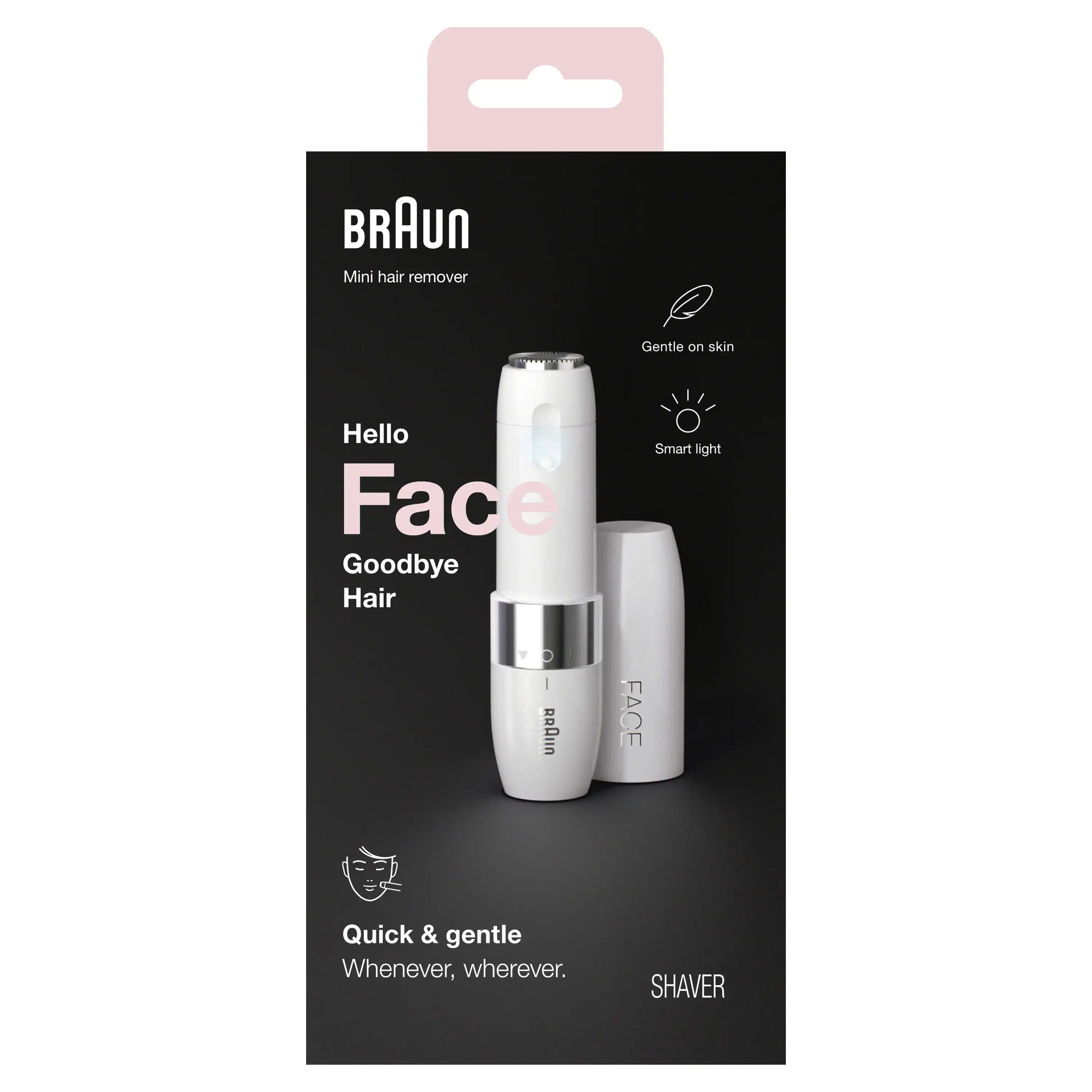 

Mini Hair Remover, Electric Shaver Facial Hair Removal for Women