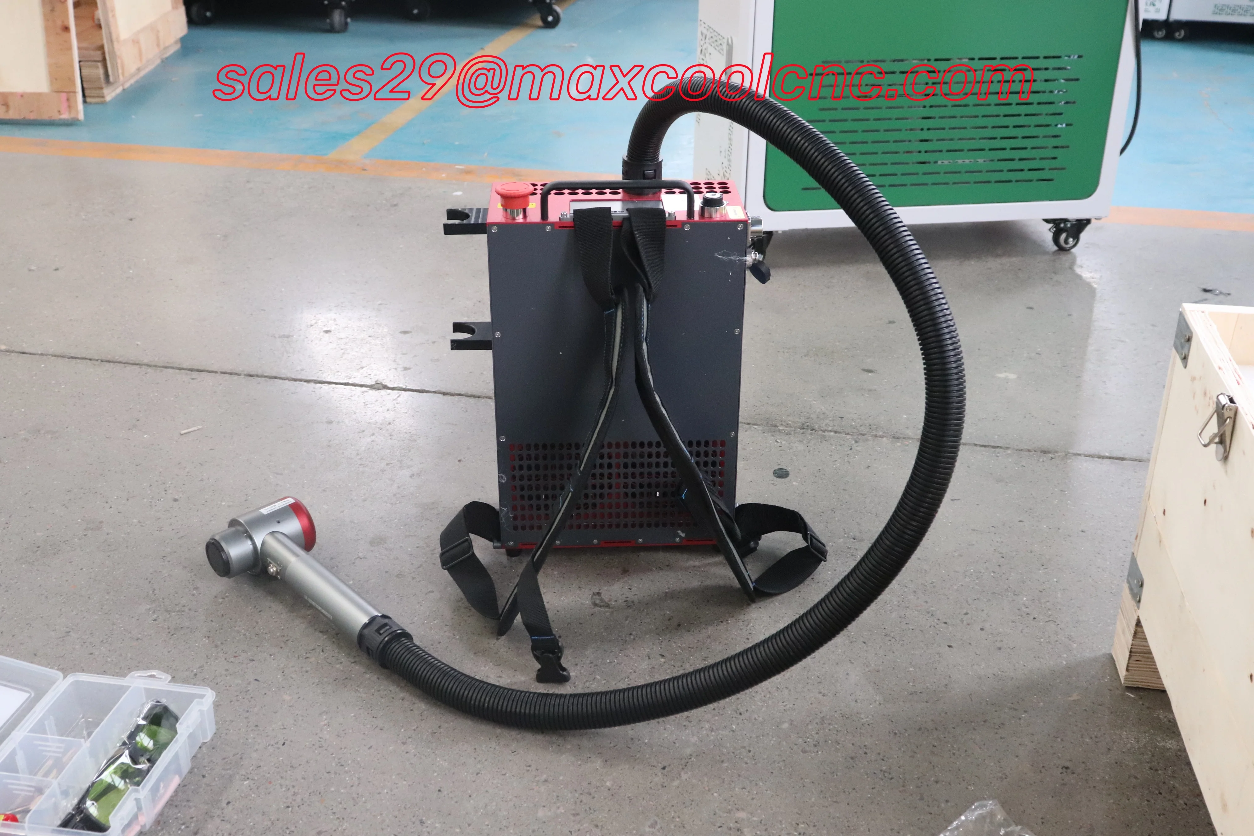 Акция Maxcool Лазерный очиститель для металла дерева кирпича портативный рюкзак 100