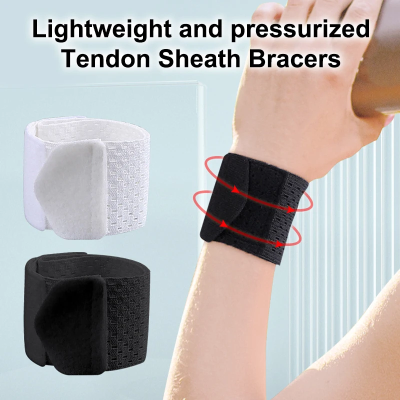 

Adjustable Soft Wristbands Thin Elastic Wristband For Gym Sports Wristband Carpal Protector Breathable Wrap Band Strap Safety