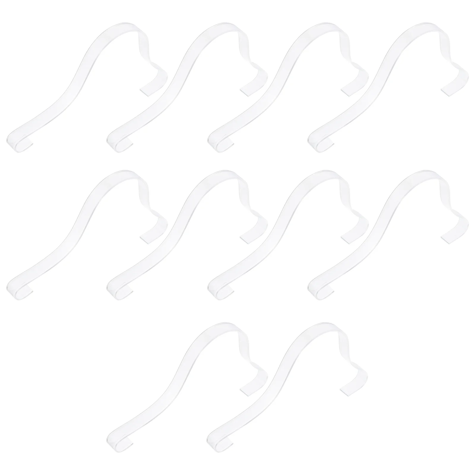 

10 Pcs Sandal Support Frame Mall Display Holder Rack Acrylic Storage Women's Shoes Figure Shelf High Heels Sandals