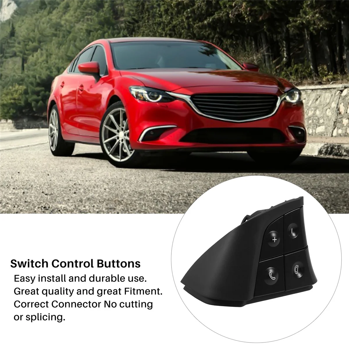 Кнопки управления переключателем рулевого колеса для Mercedes-Benz W164 W245 W251 GL350 ML350 R280