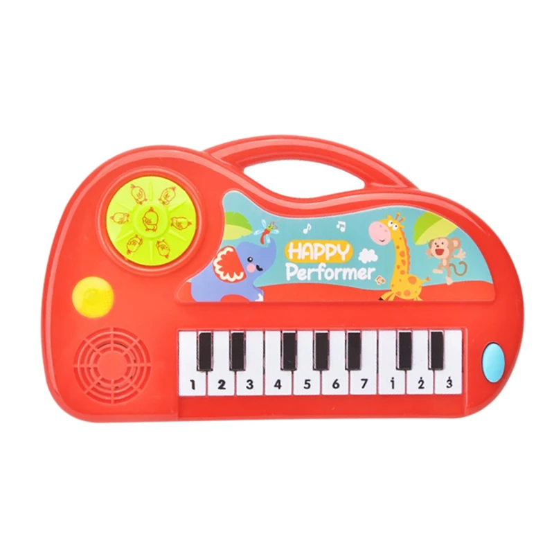 

Kids Electronic Piano Keyboard 12 Keys Electronic Organ Exercise Hand Ability Musical Instrument Toys for Child