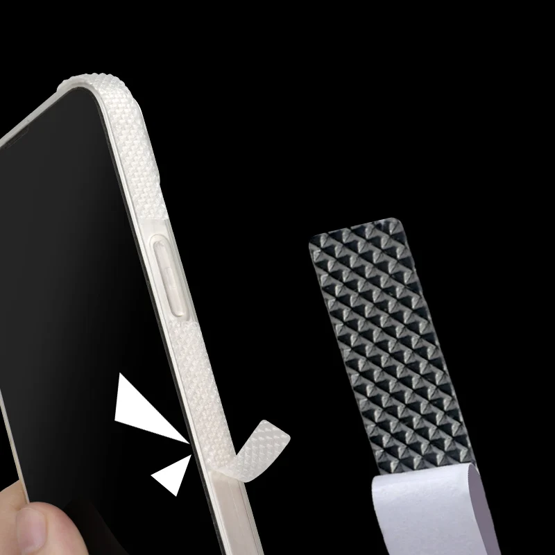 휴대 전화 케이스 미끄럼 방지 스티커 측면 미끄럼 방지 이어폰 컴퓨터 태블릿 미끄럼 방지 충돌 방지 스티커 투명 DIY