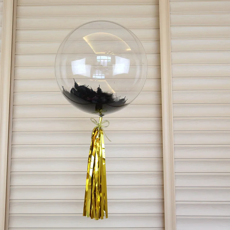 18/20/24/36 дюймов 5 шт. светящиеся прозрачные шары-пузырьки Бобо рождественские