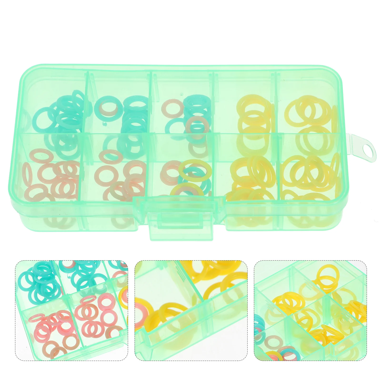 

120 Pcs Knit Sweater Locking Markers Knitting Tools Yarn Crochet Needle Clip Accessory Kit