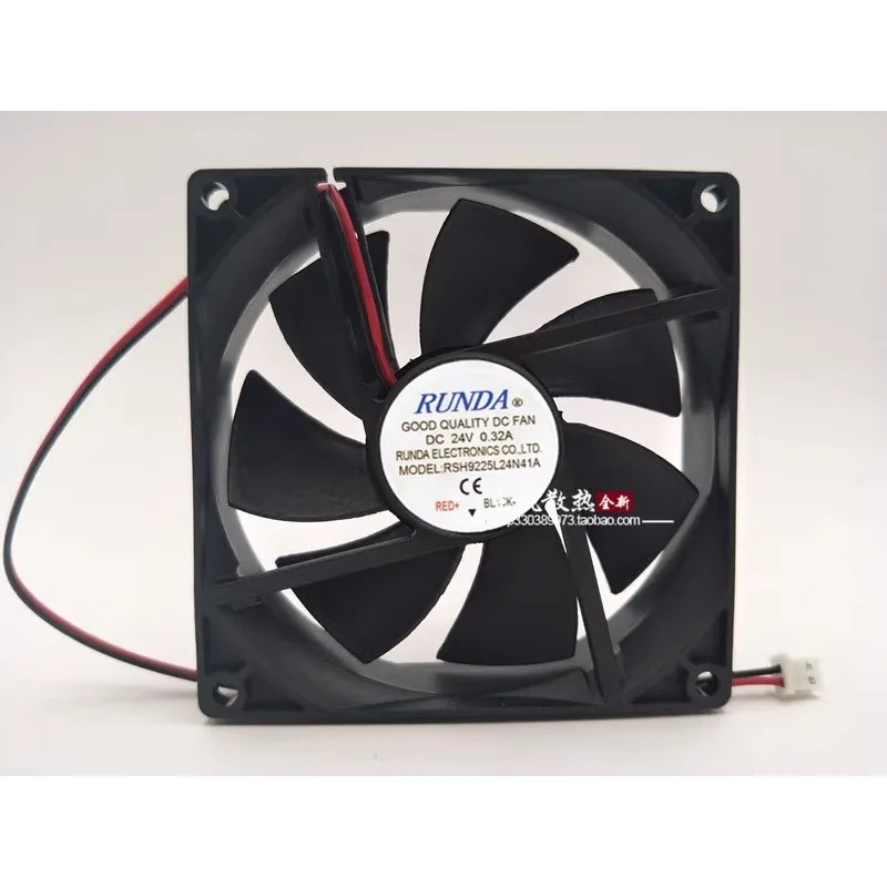 Новый вентилятор охлаждения для RUNDA RSH9225L24N41A 24В 0.32A 9,2 см 9225, вентилятор охлаждения сварочного аппарата 92x92x25 мм