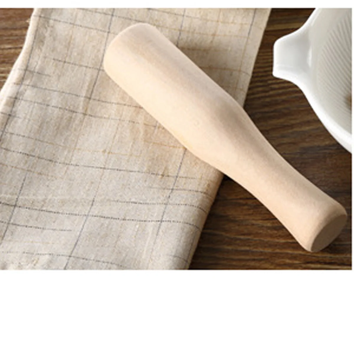 Маленький блендер-миксер деревянный коктейльный мадлер пестик еда для кемпинга