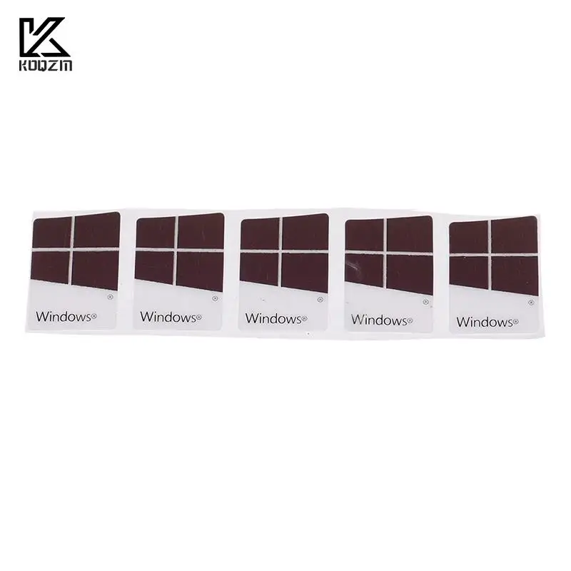 

5pcs New Notebook Desktop Computer Windows10 Sticker Label Decor