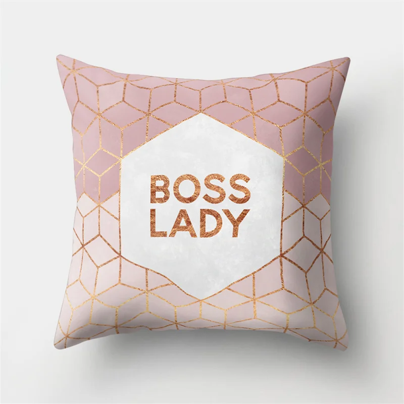 

Creative Flower Geometric Pillow Cover Colorful Bohemia Pillowcase Home Decoration for Bedroom Sofa Living Room Office