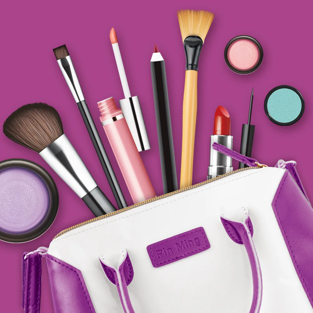 

Children's Makeup Cosmetice Playing Princess Doll Baby Game Pretend Set Lipstick Eye Shadow Safe Non Toxic Toy Kit For Girl Gift