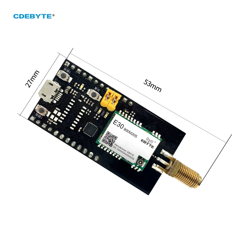 E30-900MBL-01 Test Board SI4463 Development Evaluation Kit for E30-900M20S 868MHz 915MHz Compatible with E07/E30/E220/E32/E22