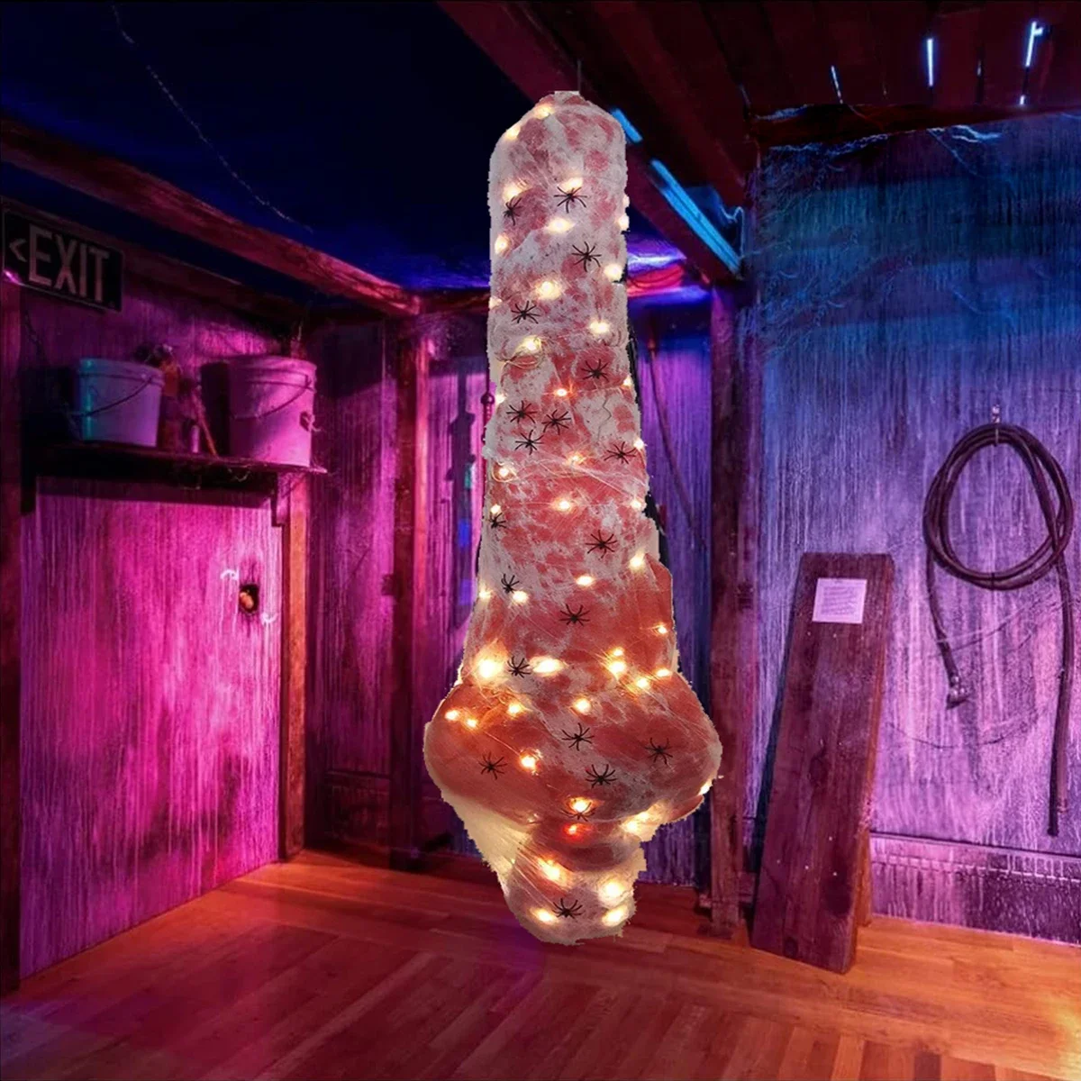 Украшения на Хэллоуин 59 дюймов жуткий труп реквизит набор ужасов страшная