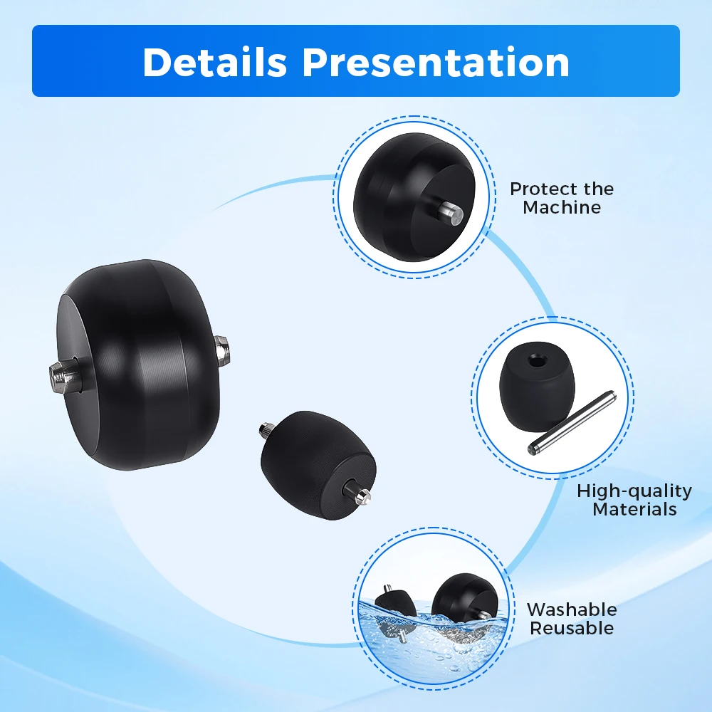 Фото Комплект для замены запчастей для робота-пылесоса Narwal S1 S2: роликовые колеса, моторизованные насадки, маленький вал, запасные части №3