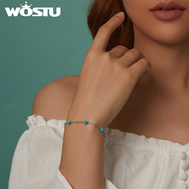 Женский браслет из серебра 925 пробы 15 + 6 см