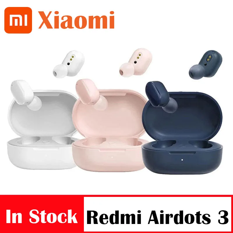 Оригинальная беспроводная гарнитура Xiaomi Redmi AirDots 3 наушники Bluetooth 5 2 беспроводные
