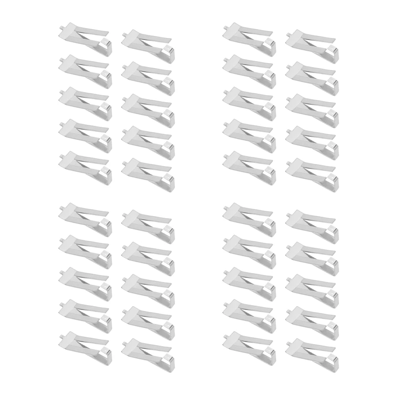 

40X For Ender 3 Glass Bed Spring Turn Clips For Creality Ender 3 Pro,Ender 3S,Ender 5 Pro,CR-20 PRO, 3D Printer