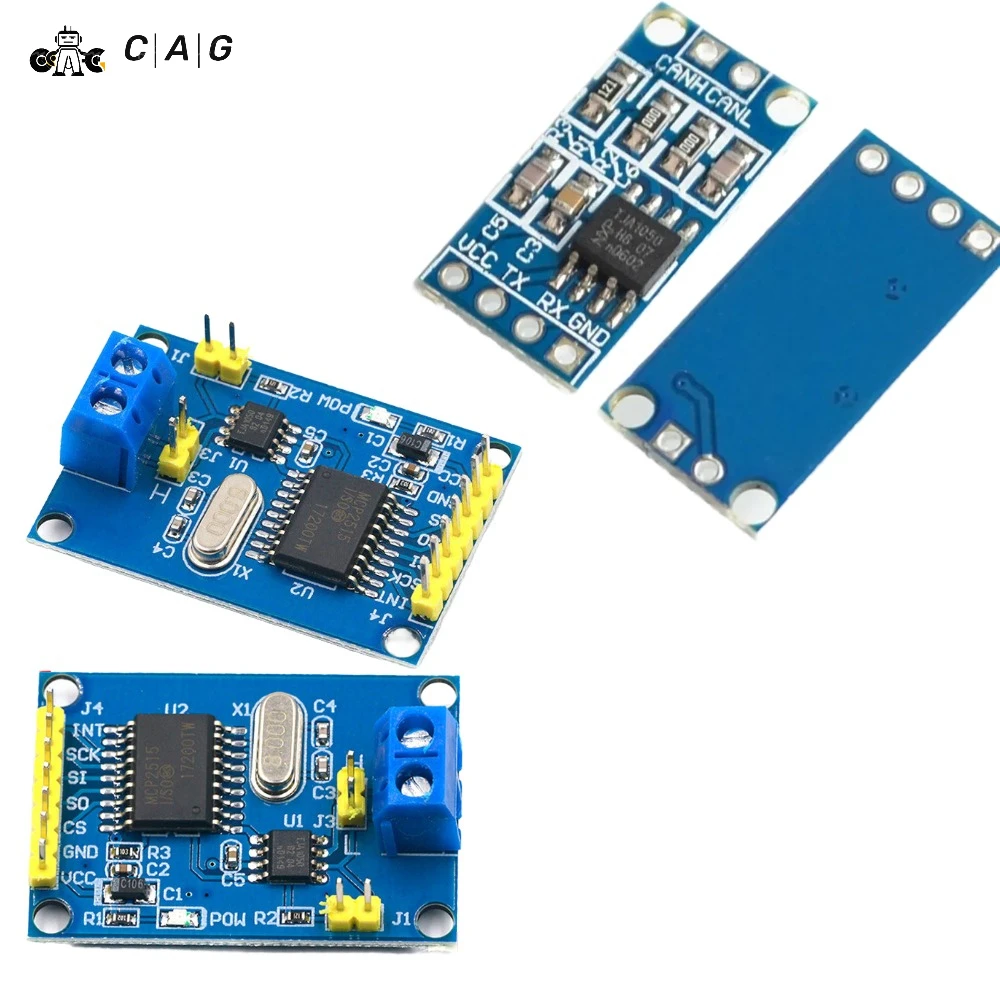 MCP2515 TJA1050 CAN плата модуля шины приемник SPI для 51 MCU контроллер рычага Новый