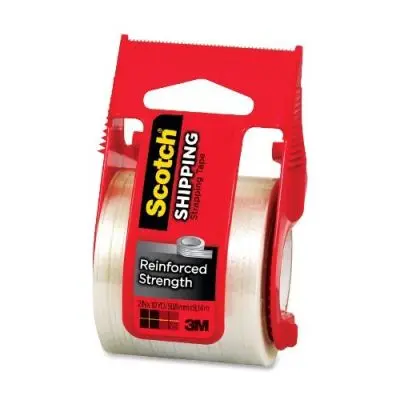 

Shipping Strapping Tape & Dispenser 2" x 10yds 1 ea (Pack of 6)
