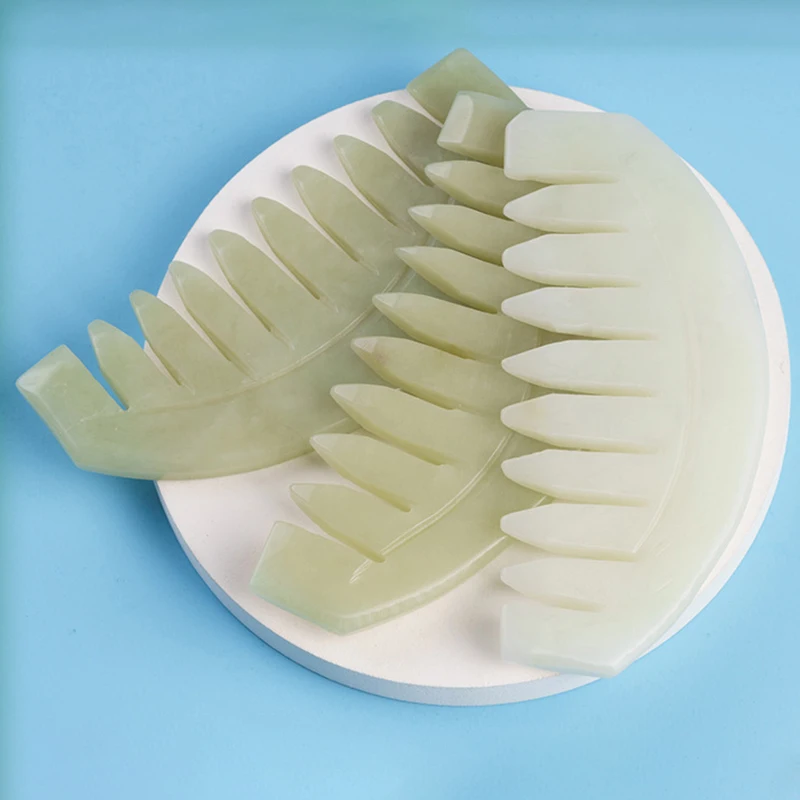 

Massage Comb Head Massager Hair Brush Massager Unisex Hot Jade Stone