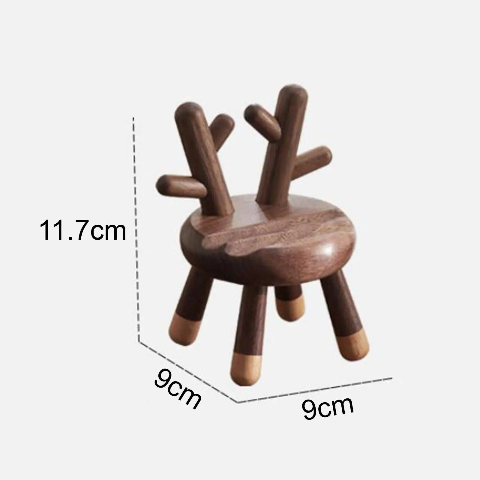 

Настольный держатель для телефона с рогами, деревянная универсальная мини-подставка для мобильного телефона для дома