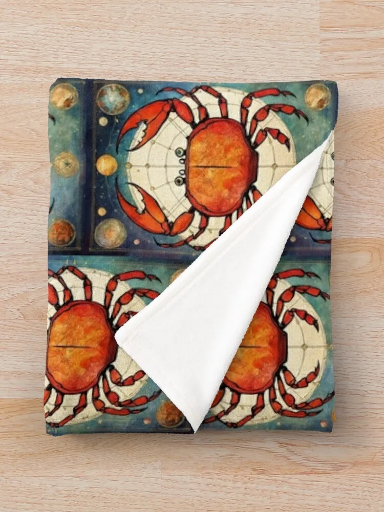 Одеяло с раком фланелевая ткань кровать модные одеяла