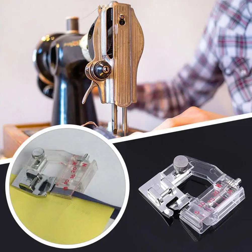 Регулируемая прижимная лапка с косым скотчем 6290 для бытовых швейных машин