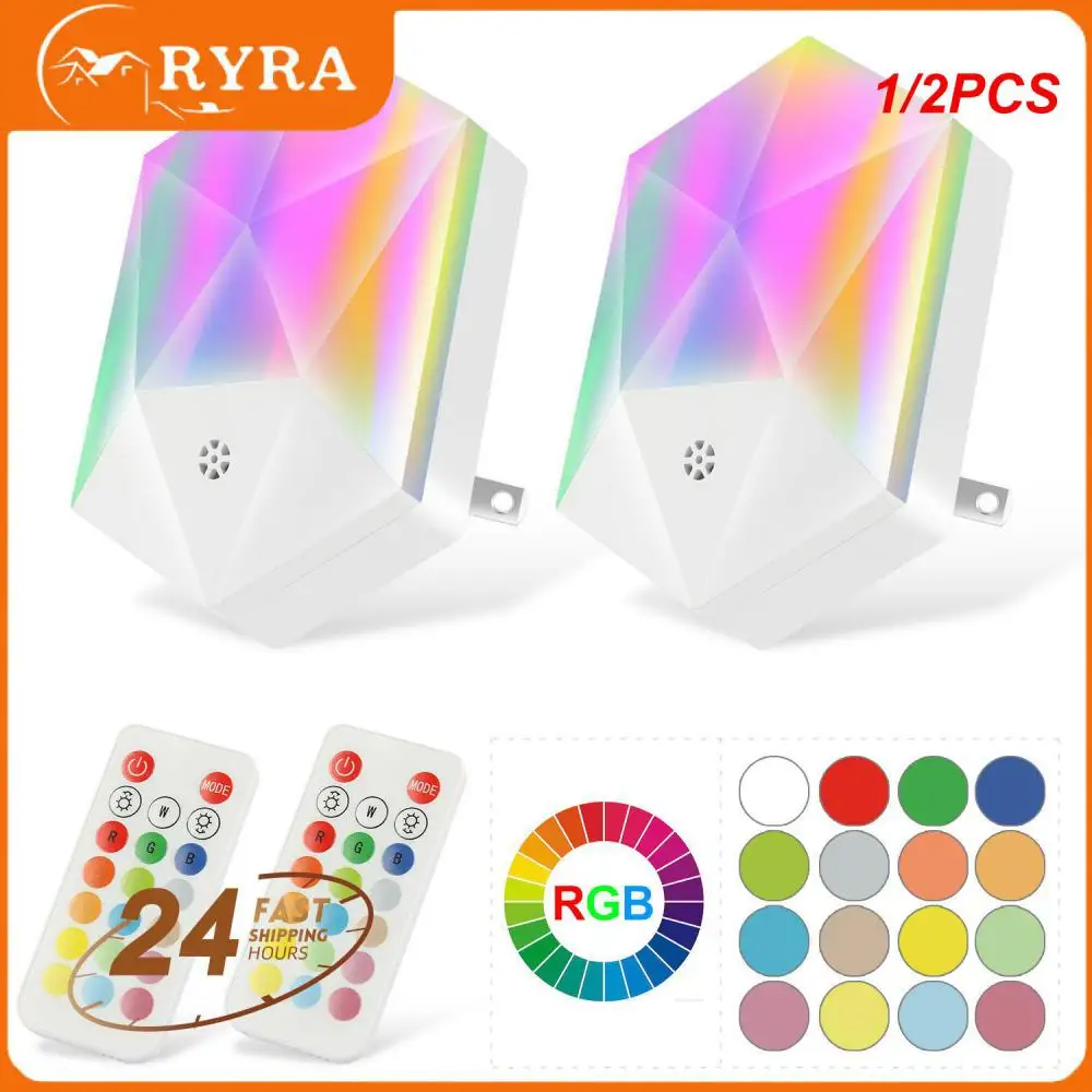 

Ночник с регулируемой яркостью, 16 цветов, 1/2 шт.