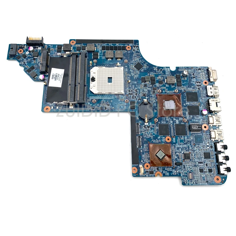 

ZUIDID 650854-001 665284-001 665281-001 для HP Pavilion DV6 DV6-6000 материнская плата для ноутбука FS1 DDR3 HD6750 1GB