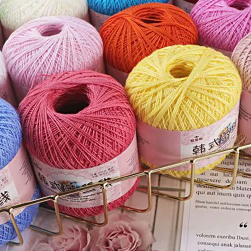 

Lace Yarn For Crocheting Knitting Yarn Baby Yarn For Cardigan Scarf Collar