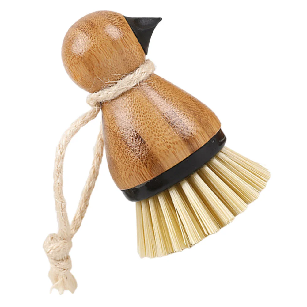 

Brush Scrub Cleaning Scrubber Brushes Kitchen Pot Fruit Woodenclean Dishbathroom Handle Grout Tile Sink Wood Vegetablenatural