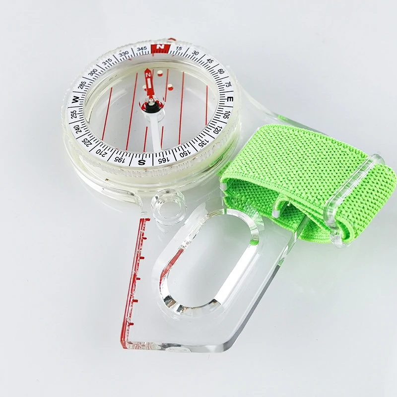 

1pc Outdoor Professional Thumb Compass Elite Competition Orienteering Compass Portable Compass Map Scale Compass