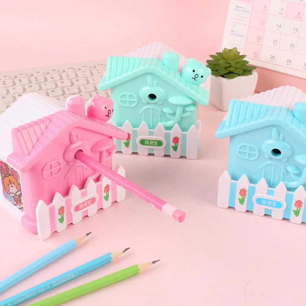 

Pencil Sharpener Long Lasting Shavings Storage Pencil Scroller for Home