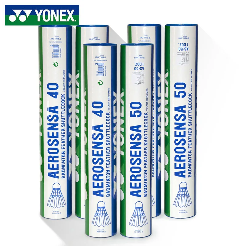 Воланы для бадминтона YONEX YY гусиное перо AS40 AS50 1 шт. | Спорт и развлечения