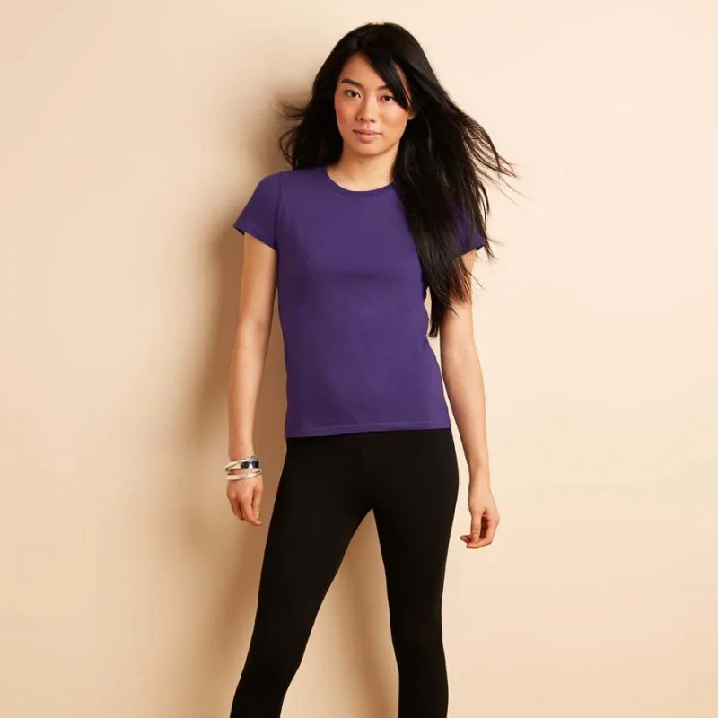 

Женская одежда, футболка, женские футболки с графическим рисунком, футболка из микрофибры и спандекса, короткая однотонная ткань из сукна