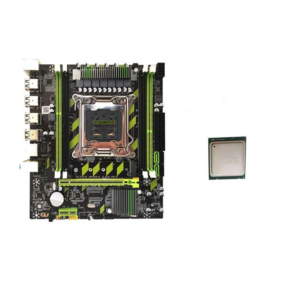 

X79 Motherboard E5-2620 CPU Set Combination Xeon E5 Processor E5 2620 V2 CPU DDR3 LGA2011 Support DDR3 REG ECC RAM
