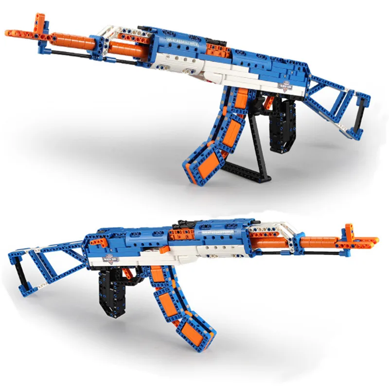 

Искусственный пистолет Desert Eagle 98K MP5, оружие, Штурмовая винтовка, пули, Военная серия, строительные блоки, кирпичи, игрушки, подарки