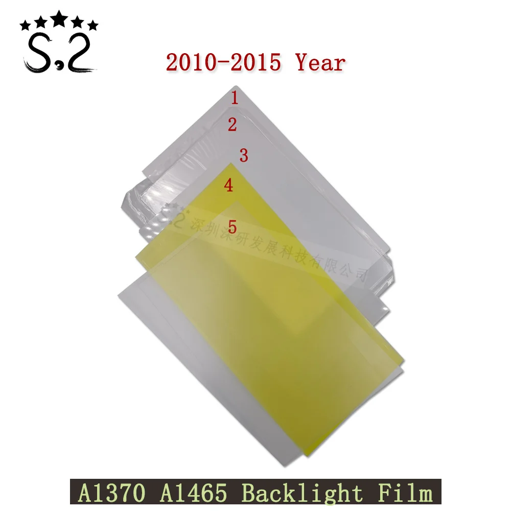 

New A1370 A1465 Backlight Film LED LCD Screen Display Back Rear Reflective Sheets Backlight For Macbook Air 11" 2010-2015 Year