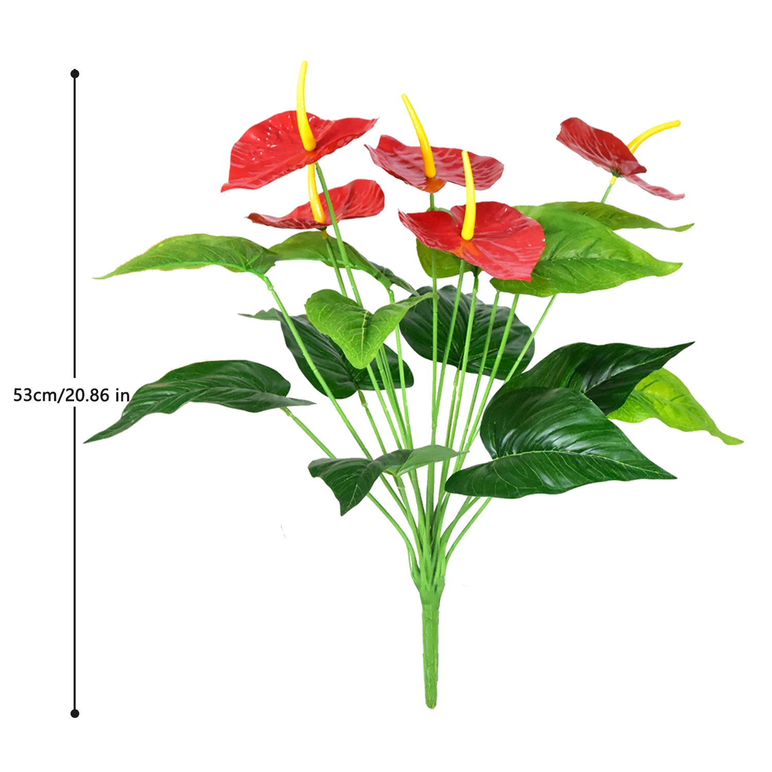 

Искусственные пальмовые листья 53 см