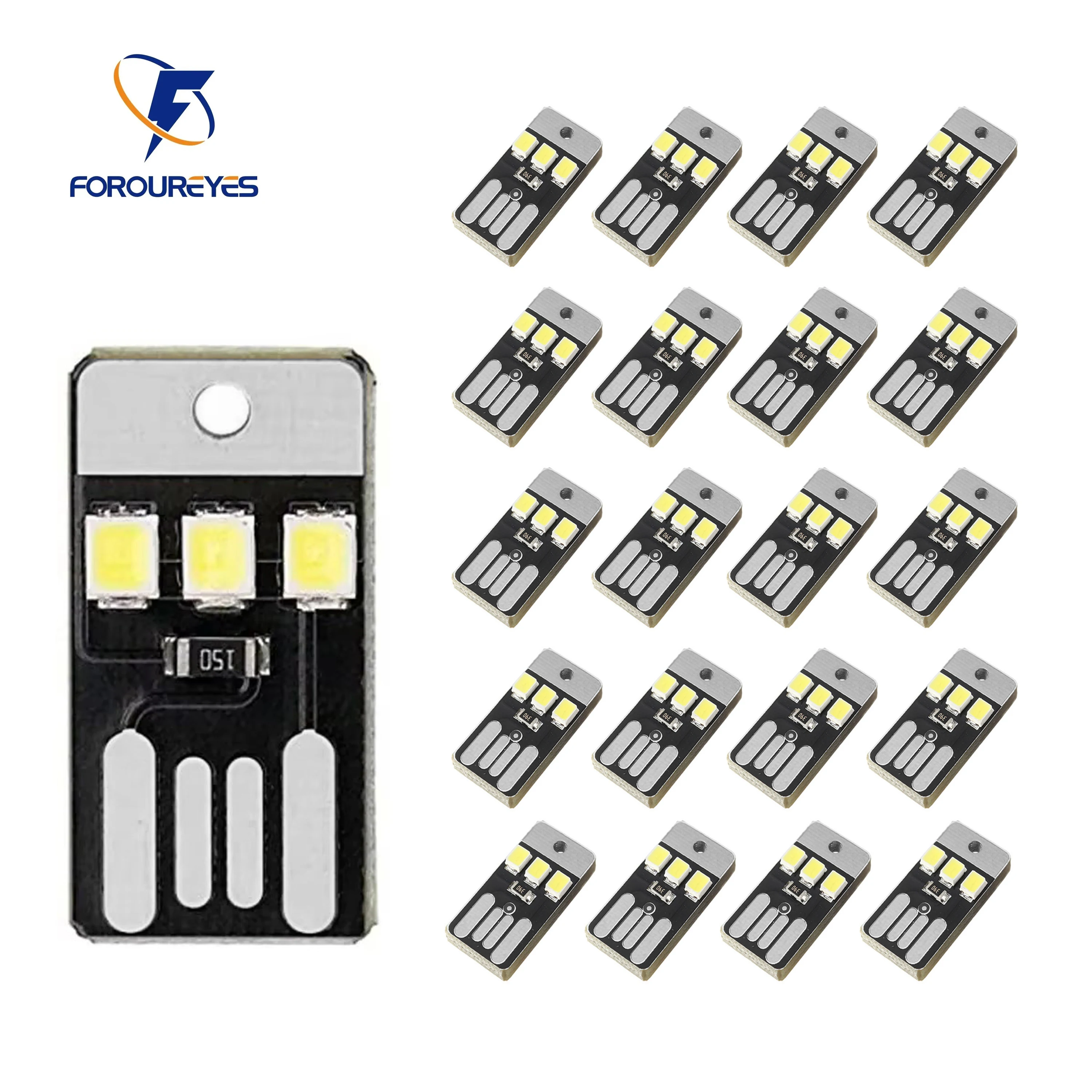 

Мини-книжный светильник USB LED холодного белого цвета