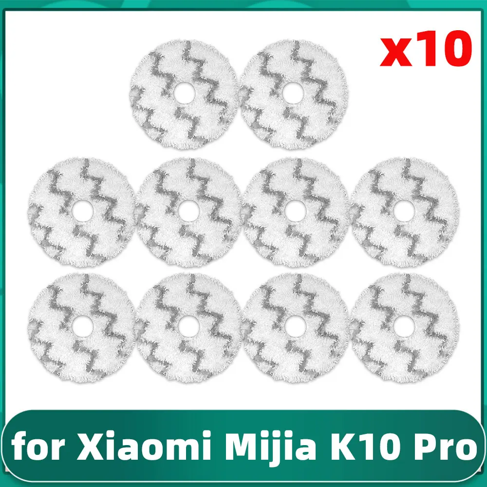 

Xiaomi Mijia K10 Pro MJWXCQ05XY Vacuum Cleaner Mop Cloth Pad Rags Cleaning Spare Parts Replacement Accessories
