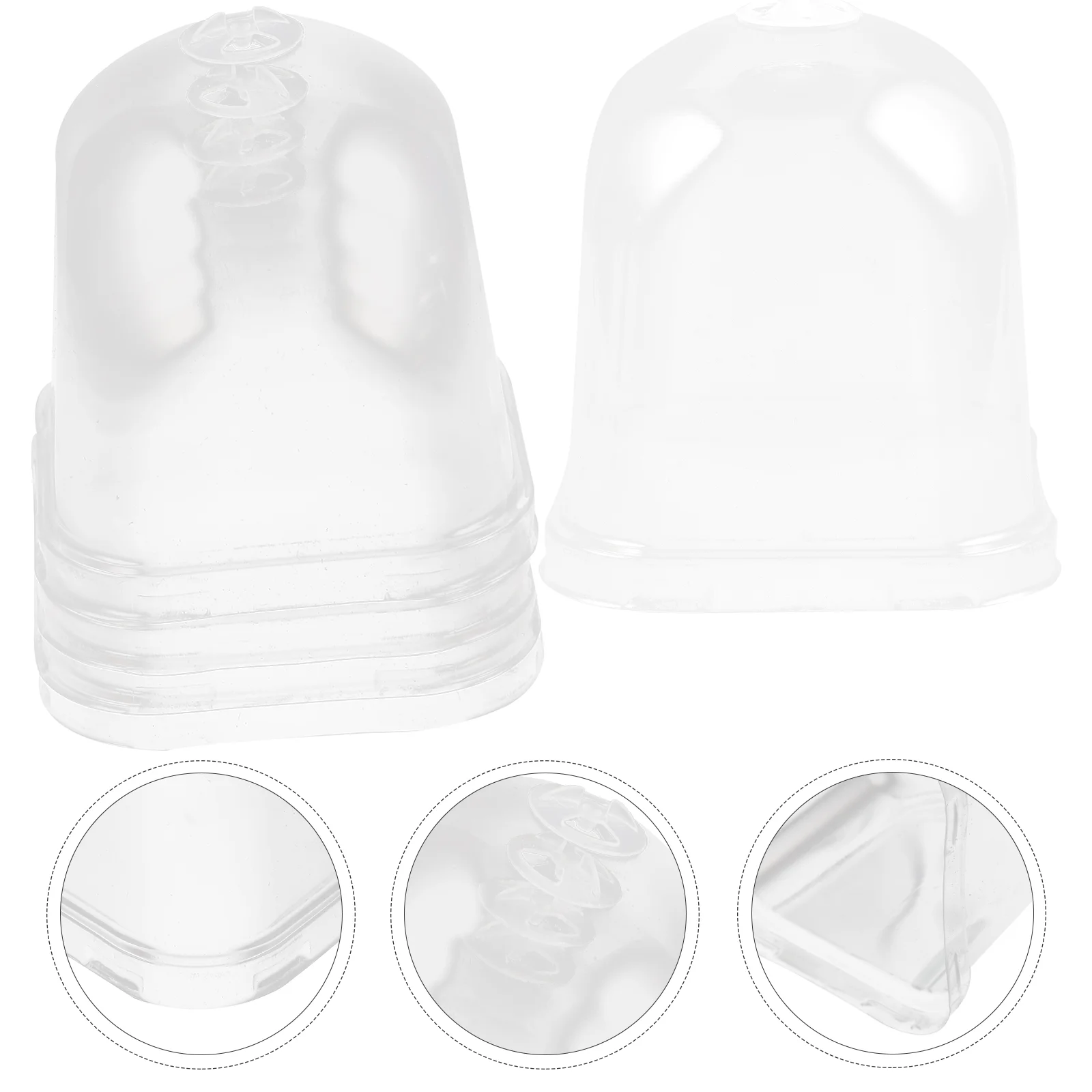 

Cover Dome Cloche Garden Protector Bell Nursery Humidity Greenhouse Vegetable Pots Planter Hood Pot Protection Freeze Flowerpot