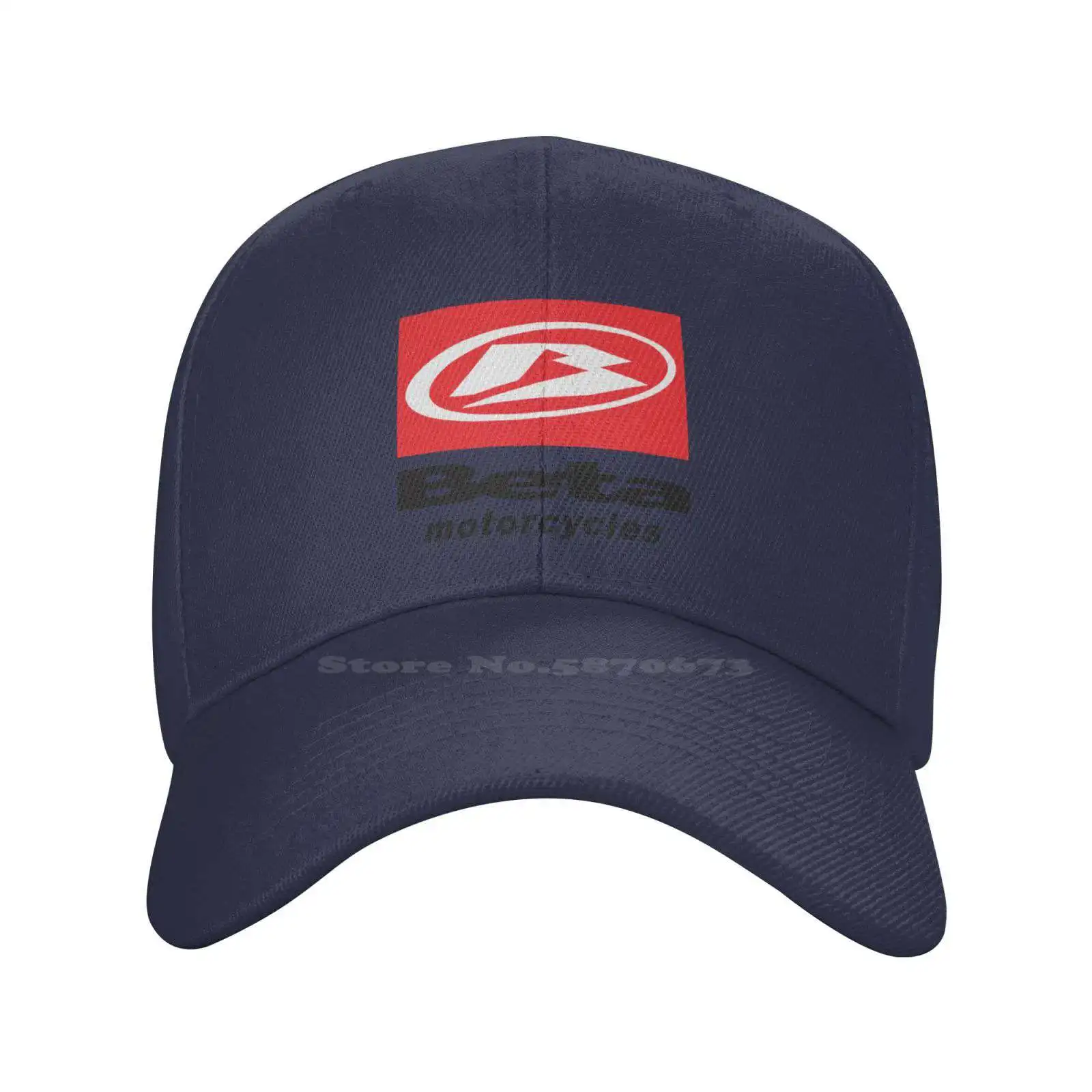 

Betamotor S.p.A. Logo Print Graphic Casual Denim cap Knitted hat Baseball cap