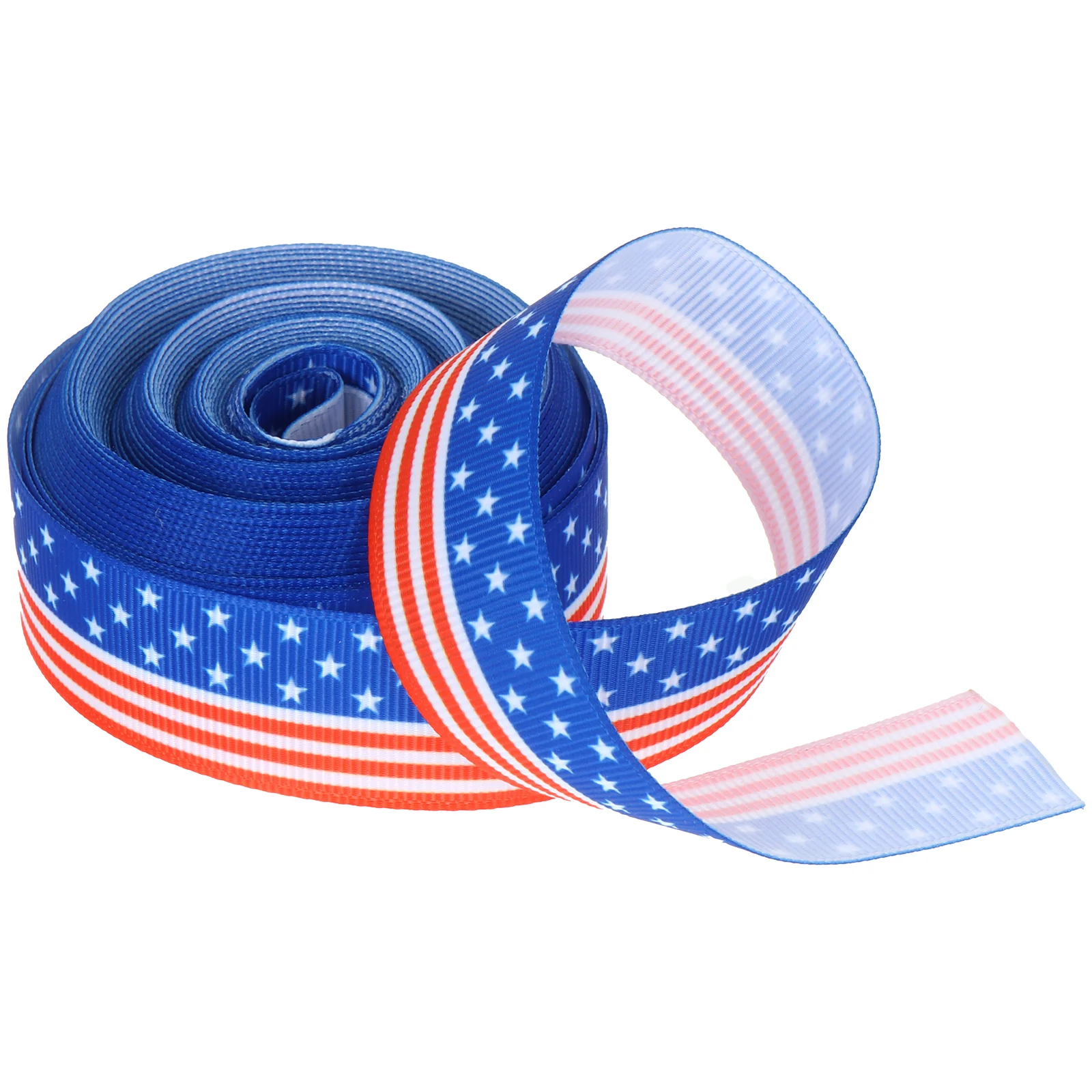 

Patriotic Ribbon Wreaths Rotc Gifts Decorative Ribbon American Flag Gifts Independence Day Ribbon Fine Polyester Ribbon