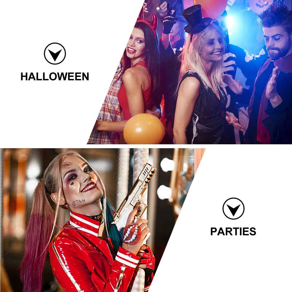 Хэллоуин Цветы Кружевная повязка на голову Модные повязки Волосы Вечеринка