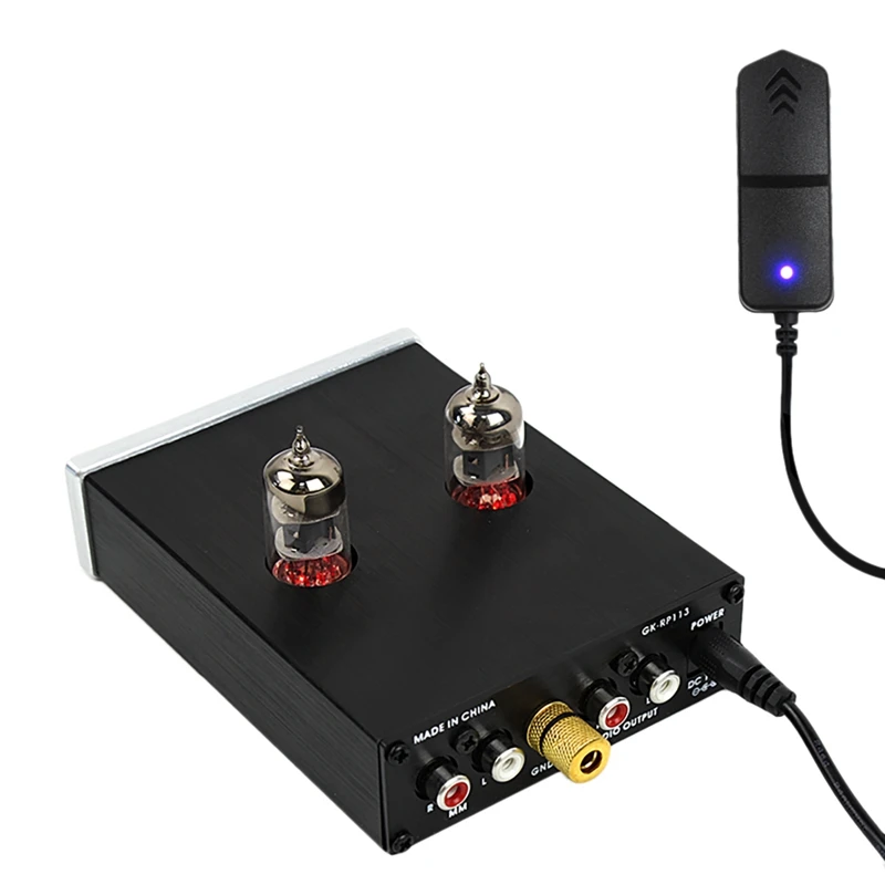 

Moving Magnet Phono With Electron Tube Phono MM Phono Amplifier Vinyl Phono EU Plug