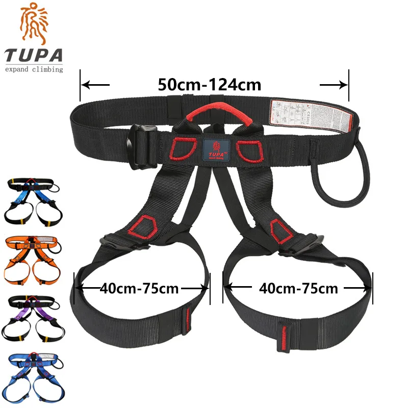 

Наружный ремень безопасности для альпинизма, скалолазания, воздушной работы, половинчатого сиденья, горного туризма, ремень безопасности, ...