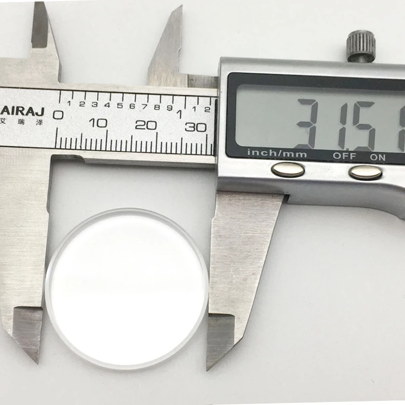 31.5mm Sapphire Crystal Glass NH35 Case Glass  fits Seiko 5 SKX007 SKX009 SRPD diving Watch case Thickness 3.5mm Sapphire Spare