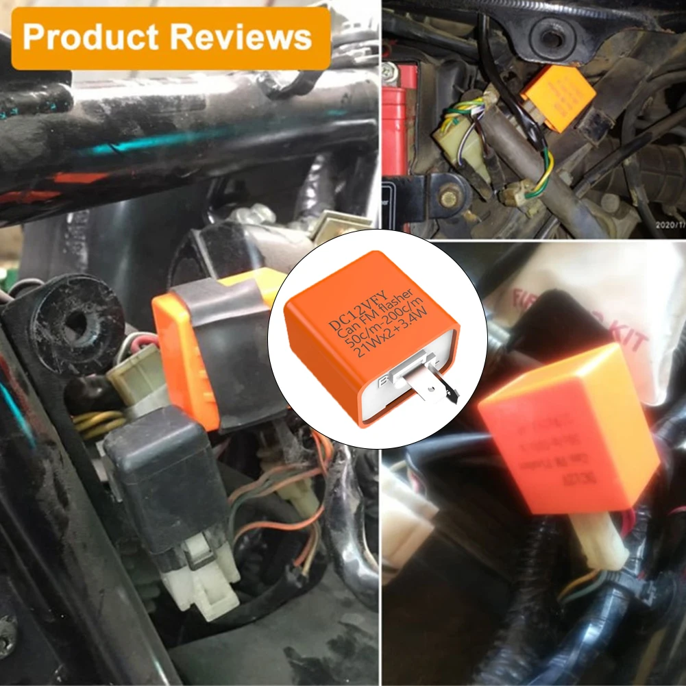 Регулируемый индикатор поворота для мотоцикла 12 В